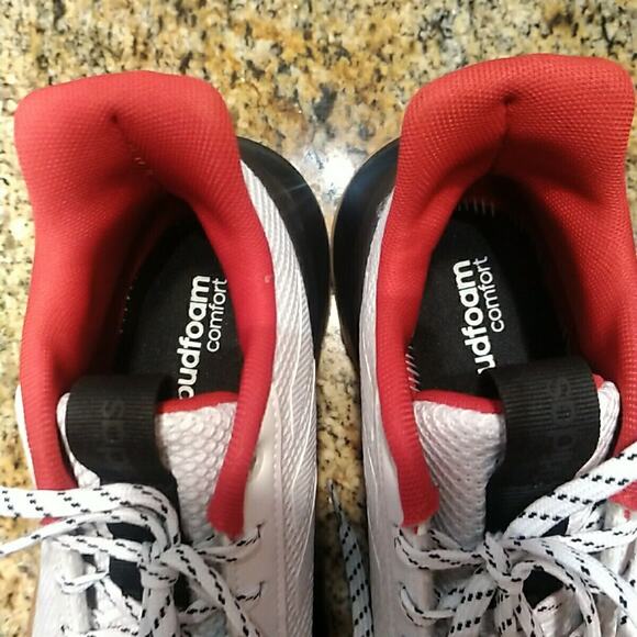 Adidas RunTheGame Men's 8 White EG7972 Running Walking - Picture 11 of 12